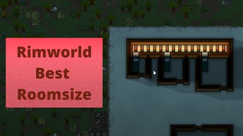 best room size rimworld